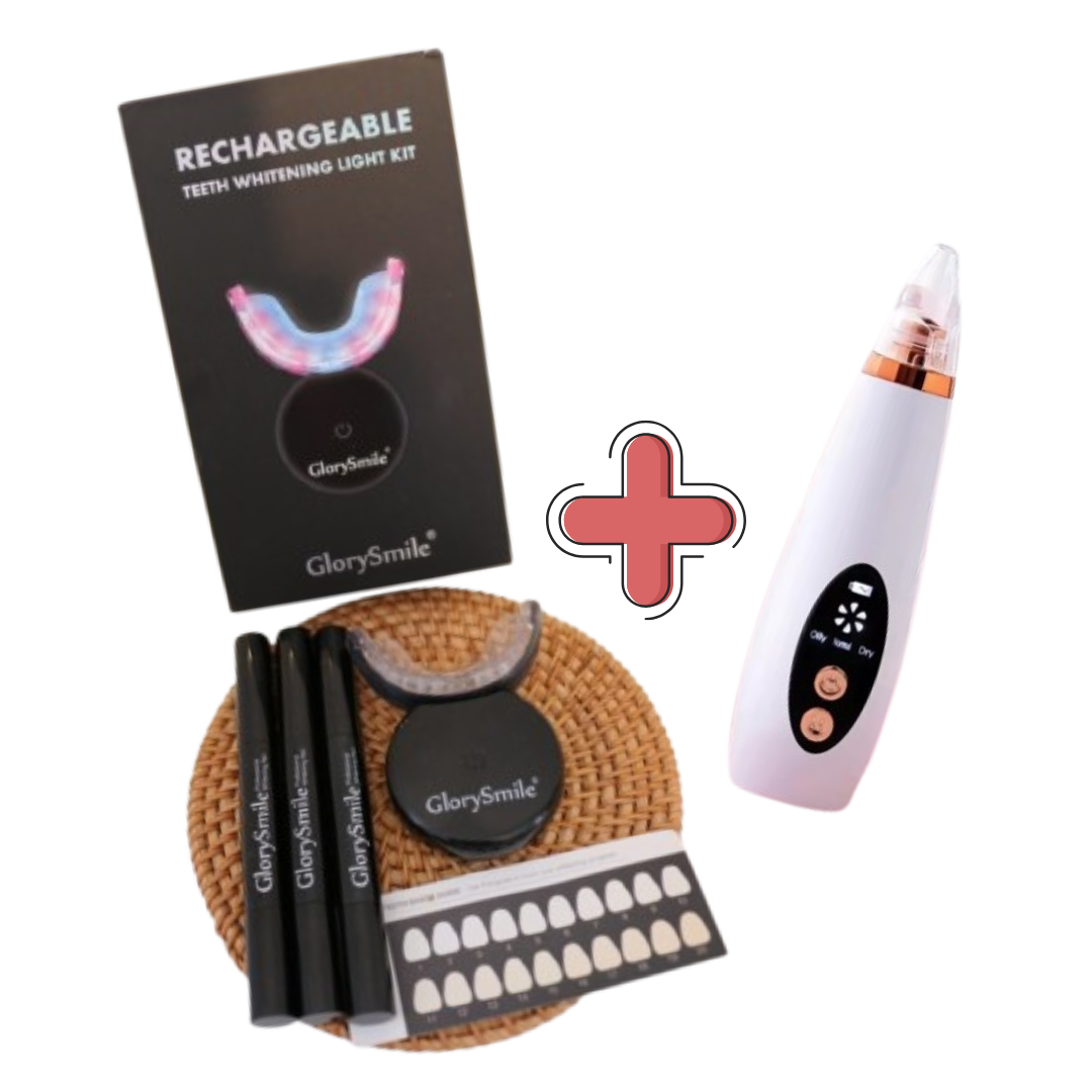 ✨ Pack Belleza Total: Blanquea tu sonrisa + Limpia tu piel