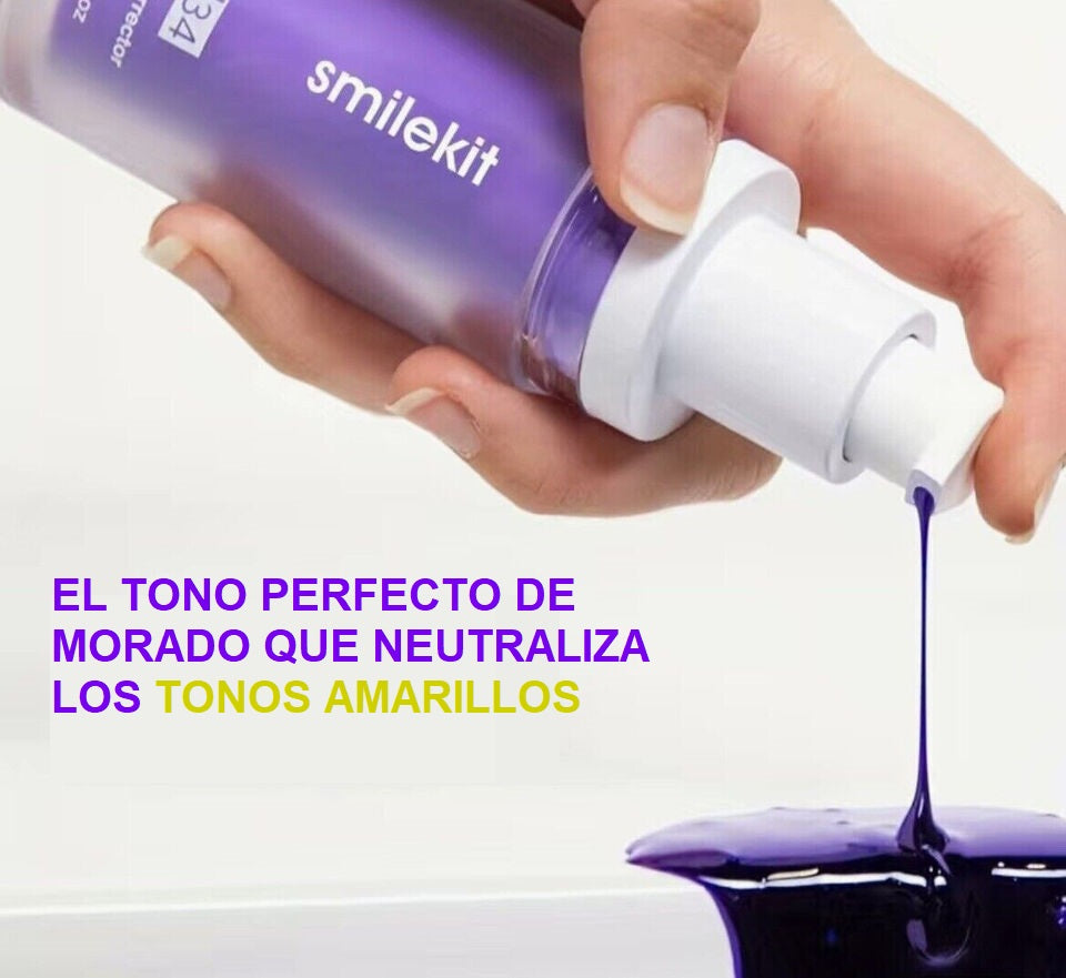 V34 Purple Blanqueador dental